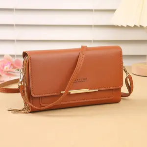2026 New Arrival Women's Luxury Wallet, Korean Fashion Multifunctional Shoulder Bag, Medium-Length Clutch Bag, Coin Purse