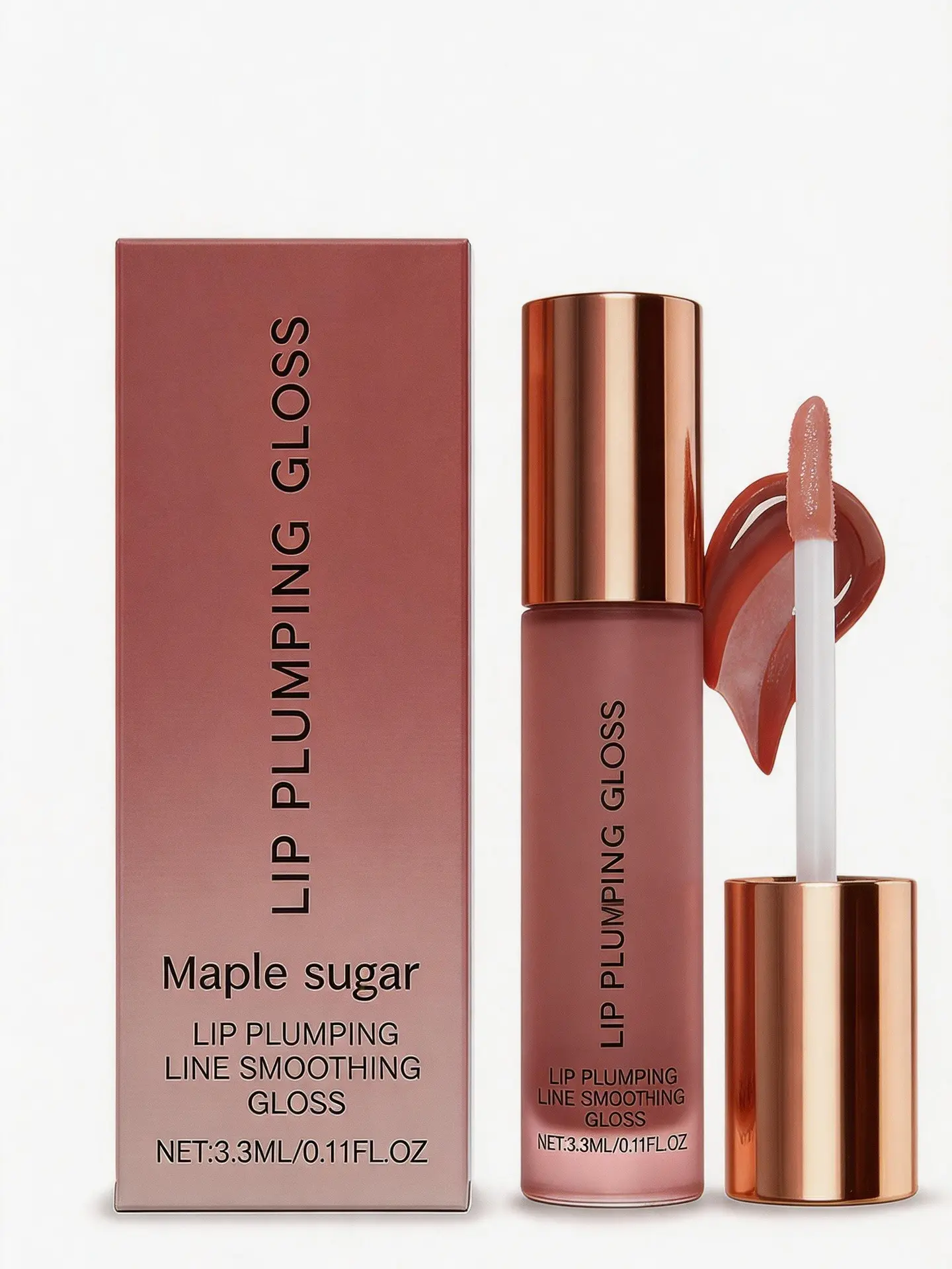 Moisturizing Lip Gloss - Hydrating Lip Care Product with Lightweight Formula, Moisture Lock, Damage Repair, Ethylhexyl Palmitate, Skin Nourishment, Fullness Boost, Glossy Finish