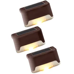 Hot selling solar staircase lights, waterproof courtyard lights, decorative wall lights, railing lights, staircase lights