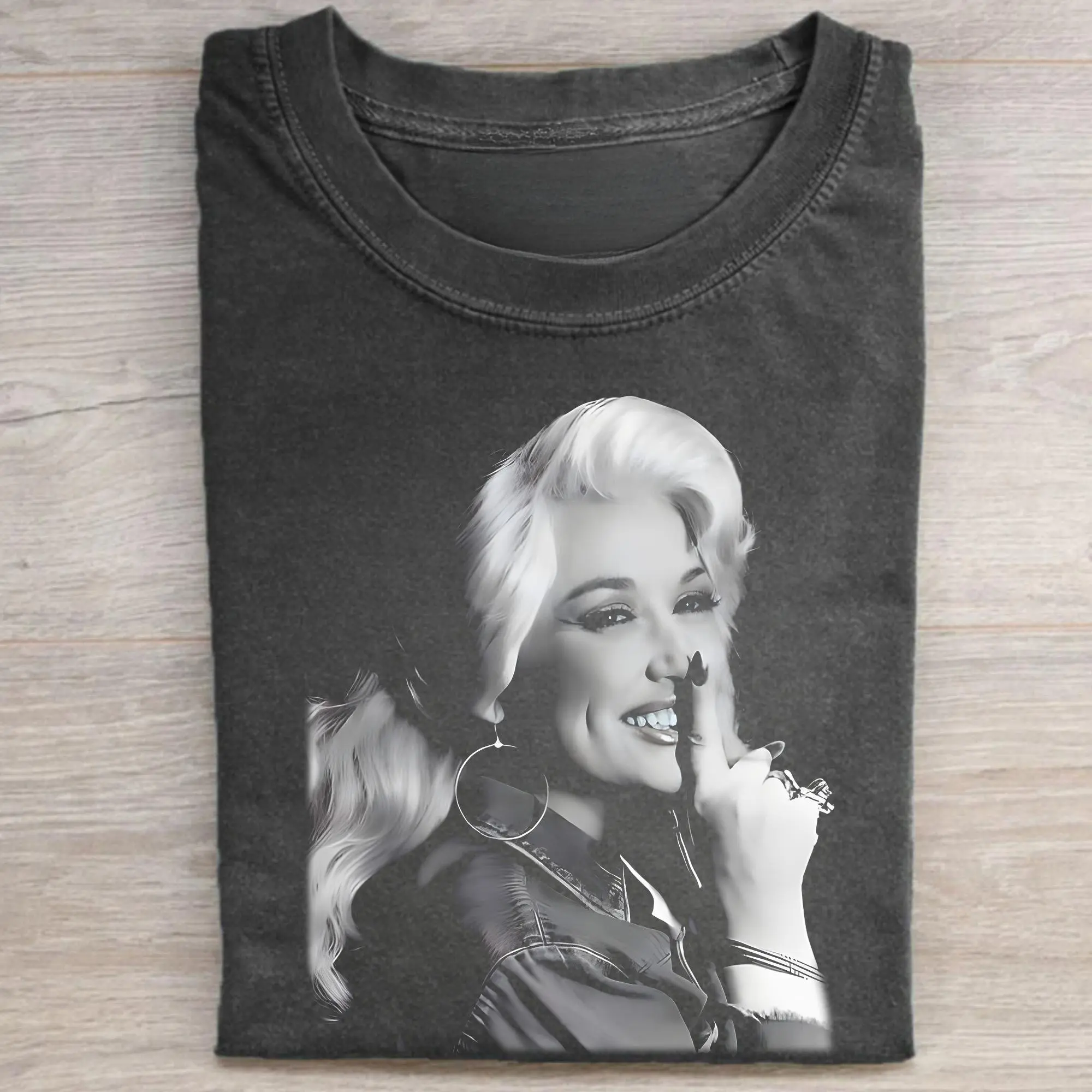 Vintage Dolly Parton Secrets, You’re Good At Keeping Secrets Graphic Tee - Dolly Parton Quotes - 80s Country Music Shirt - Run, Rose, Run Merch Casual