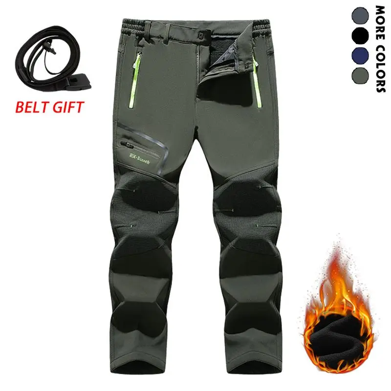 Army Green Fleece Lined