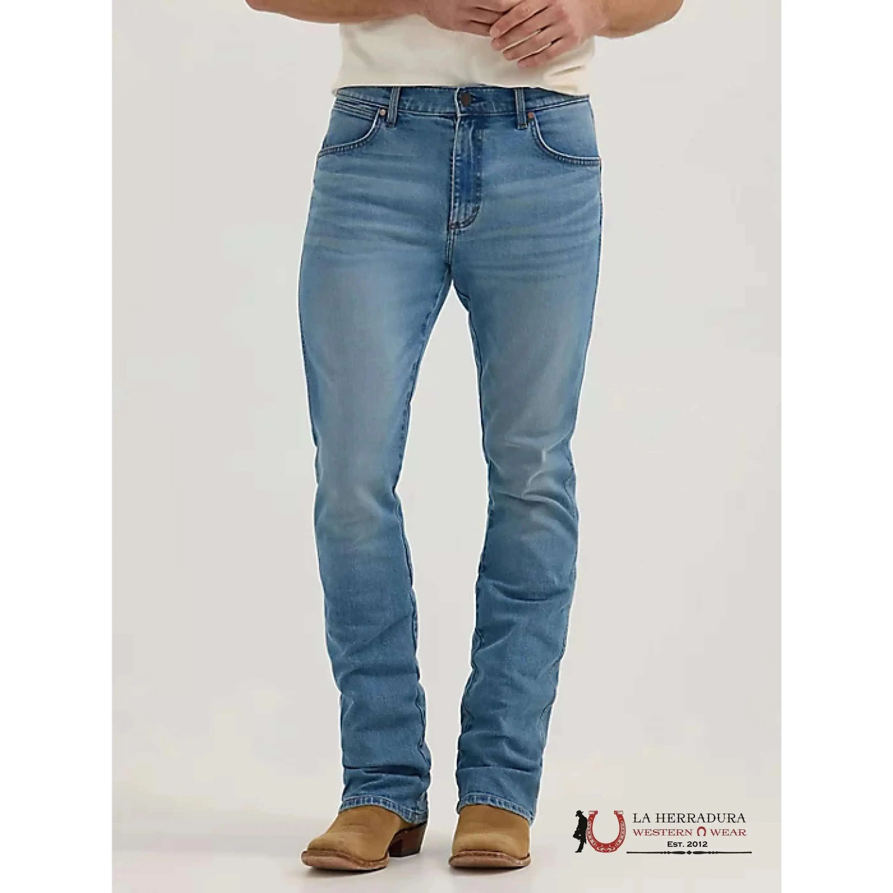 WRANGLER MEN'S JEANS RETRO SLIM BOOT: 112365300 -77MWZ