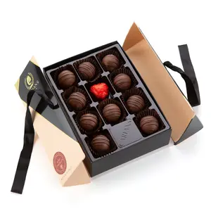 Viral Dubai Chocolate Truffles Elegant Box