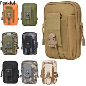 Multi-Functional Tactical Waist Pack Portable Small Survival Tool Kit Heavy-Duty Outdoor Fanny Pack Great for Travel, Camping, Hunting, Running & Airsoft Shooting
