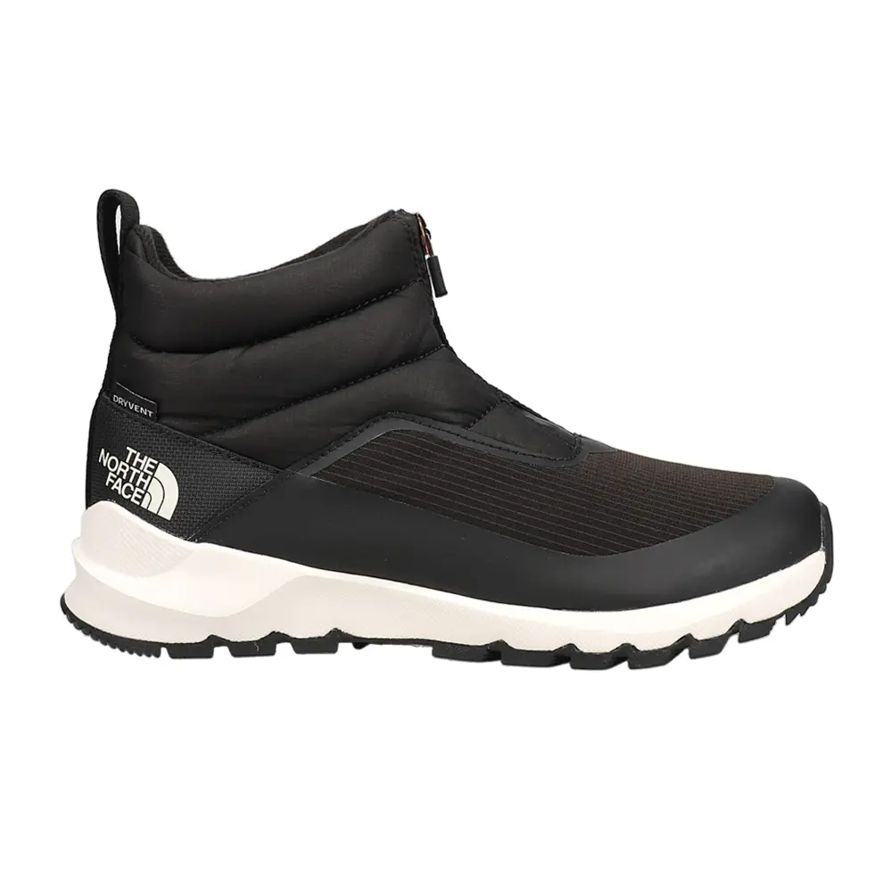 The North Face Womens Thermoball Progressive Zip Ii Waterproof Winter Casual Boots Ankle - Black