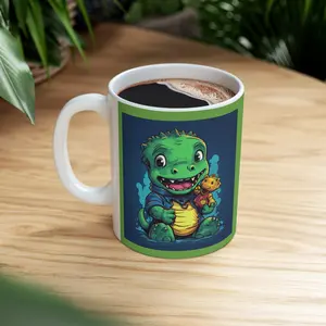 Dino Baby Ceramic Mug 11oz