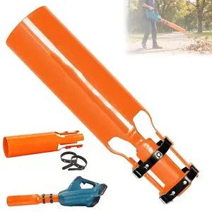 BASIC SUPPLY Leaf Blower Air Booster – Universal High-Flow Nozzle Attachment for Leaf Blowers, Boosts Air Speed & Efficiency, Weather-Resistant Yard Cleaning Tool Fits 2–4 Inch Blower Nozzles