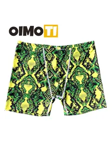Men's Boxer Swim Trunks  Fashion Swimwear  High Elasticity  Quick-Dry Fabric