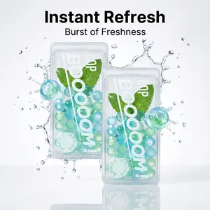Oral Burst Beads cooling flavor beads designed to refresh your breath during kissing with an instant ice-cool pop, delivering a quick wake-up sensation and light low-cal freshness, perfect for on-the-go use anytime you need a confidence boost.