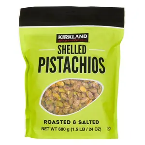 Kirkland Signature Shelled Pistachios Roasted & Salted, 680 g (1.5 lb / 24 oz)
