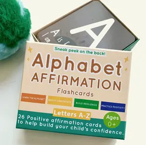 Alphabet Affirmation Flashcards