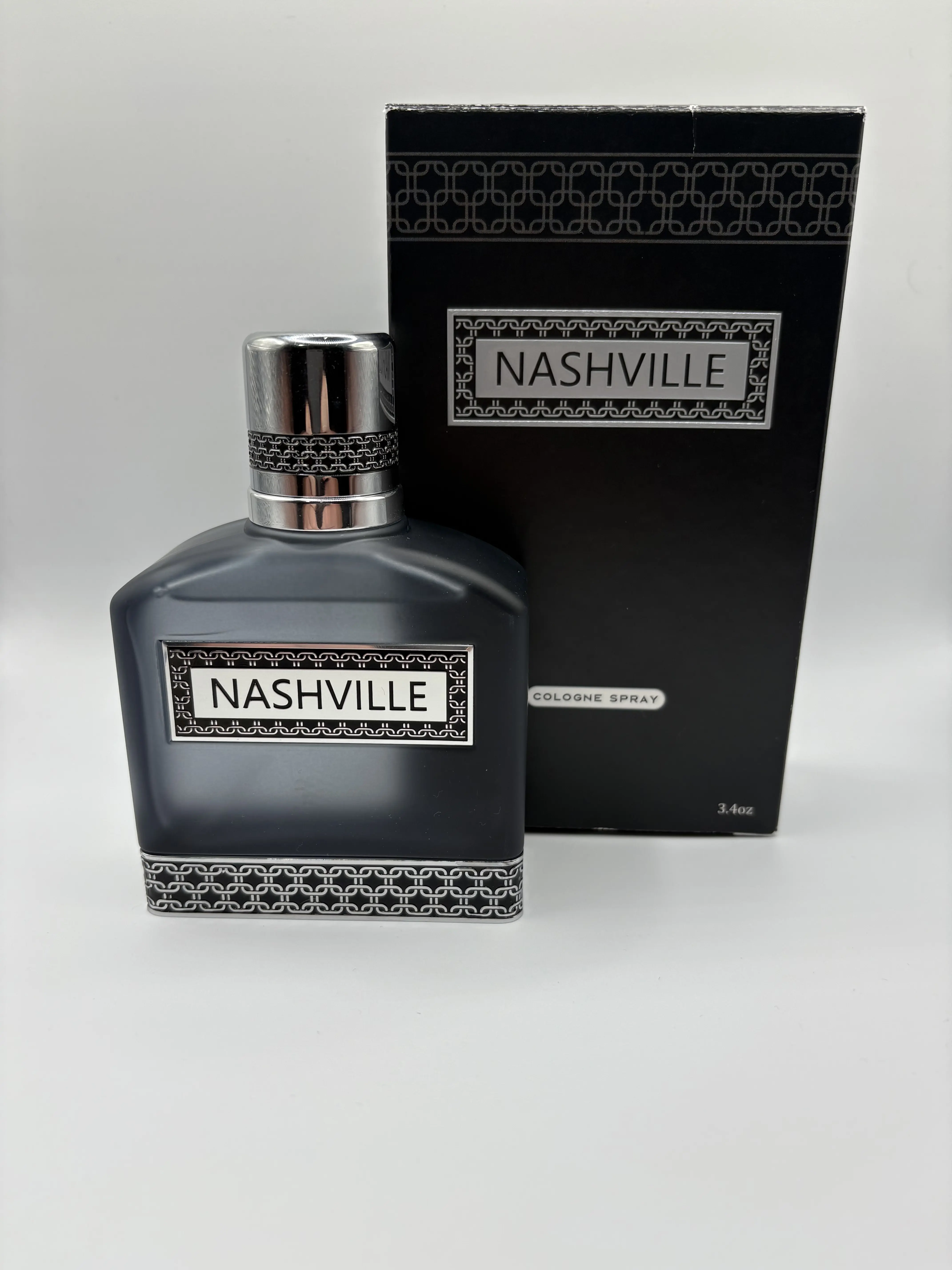 Nashville Cologne for Men, a Long-lasting Aromatic Citrus Scent with Woody Floral, Sandalwood, and Musk Notes, Single Item, Citrus Top Notes Men's Fragrance, Aromatic Woody Cologne, Cologne Spray