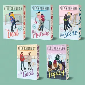 Off-Campus 5-Book Collection Paperback Set | Viral BookTok College Hockey Romance Series | Contemporary Sports Romance Gift Set