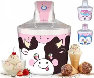 Ice Cream Maker Machine for Kids - 1.2 Quart Electric Ice Cream Makers