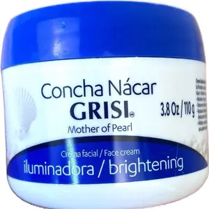Concha Nácar Mother of Pearl Cream Lotion 3.8 Oz 110 g Iluminadora Face Cream