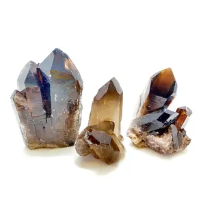 Raw Smoky Quartz Crystal Cluster - Grade A
