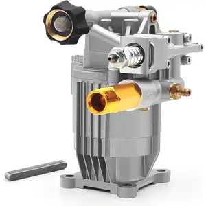 3400PSI Horizontal  Washer Pump, 3/4" Shaft Power Washer Pump Replacement Universal Power Washer Pumps for  Washer
