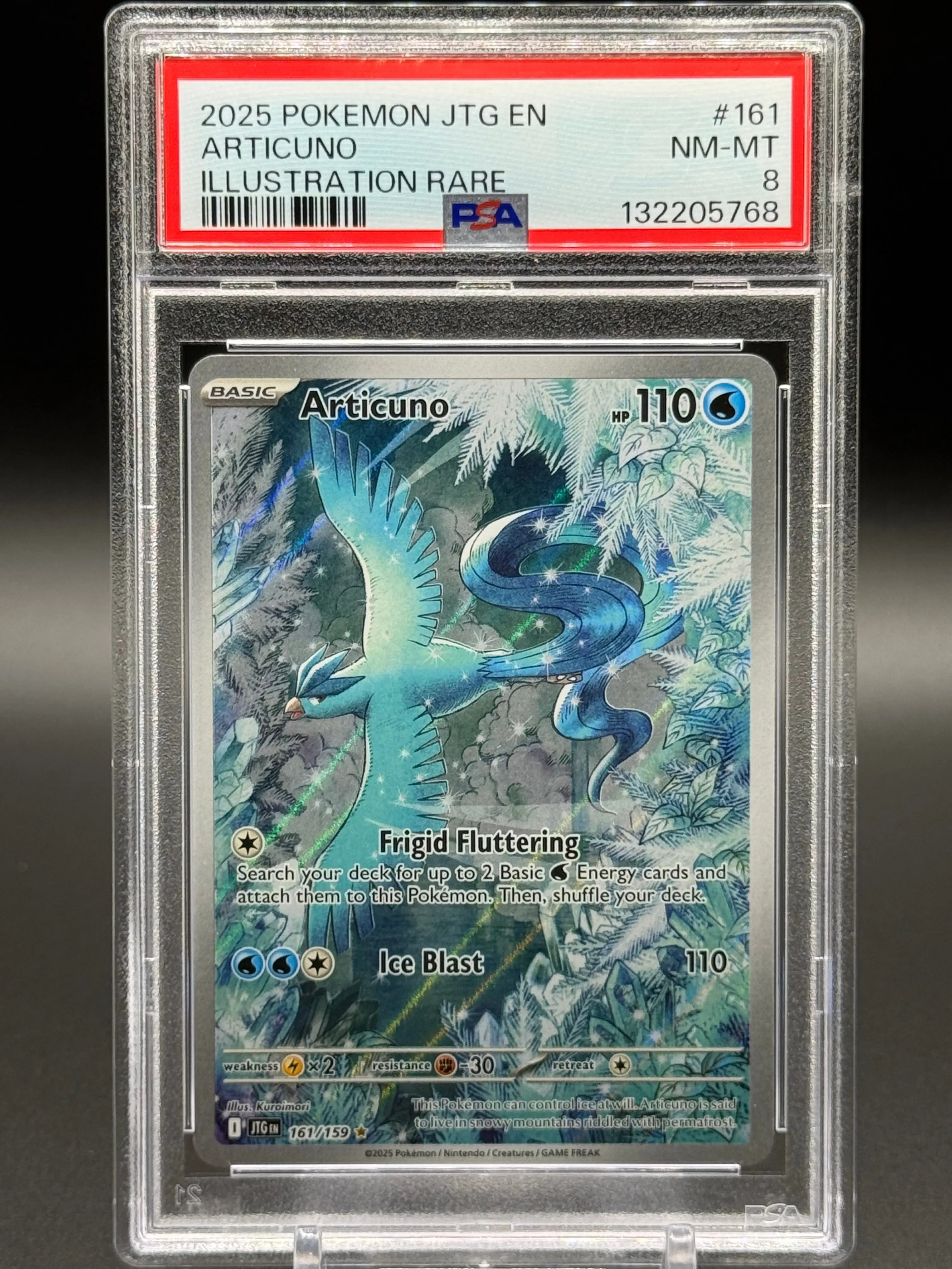pokemon card shops near me in stock Galarian Articuno V Secret Rare Brilliant Stars #181 PSA 10 main image 1