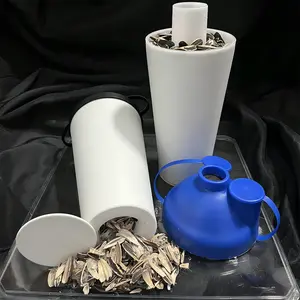 Sunflower Seed Snack Cup, Reusable Shell Storage Box, Portable Outdoor Sports Travel Container, Leak-Proof Residue Collector, Ideal for Seeds and Nuts