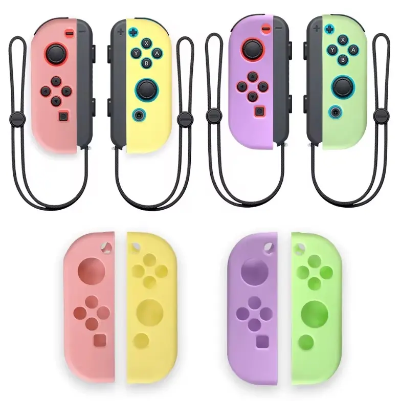 2 pcs Joycon silicon case cover for Nintendo switch protective cover