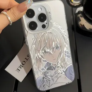 Hot Game Fate Stay Night Phone Case For iPhone 16 15 14 13 12 11 Pro Max X XR XSMAX 8 7 Plus Candy Matte Shockproof Back Cover