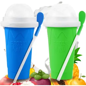 Slushie Maker Cup, Frozen Magic Slushy Maker , Slushy Cup for Juices, Milk and Ice Cream Make, Portable Frozen Magic Slushie Cup Maker for Kids