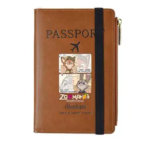 Passport Holder for Travel RFID Passport Cover Wallet for Women Men PU Leather Passport Book Card Holder Case Travelling Essentials for Flying with RFID Blocking and Portable Design