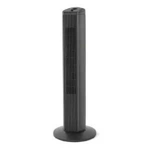 Mainstays 28-Inch Tower Fan with 3-Speed Settings and Oscillation, Black, MSWMT24MBV