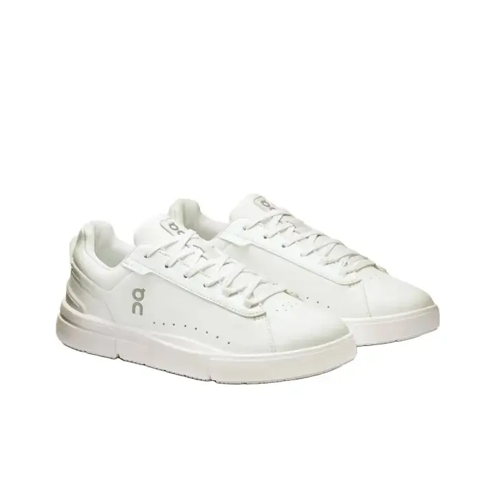 Pure White Smooth Leather Low Top Skate Sneakers Breathable Cushion Shock Absorbing Soft Arch Support Street Style Summer Minimalist Casual Trainers Non Slip Flat Sole Multiple Sizes Men Women Daily Walking Athletic Footwear