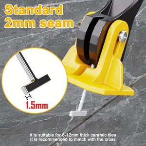50pcs EasyTile Leveling System - Achieve Perfectly Level Tiles in Minutes with Durable Replaceable Steel T-Pins! Home Repair Tools