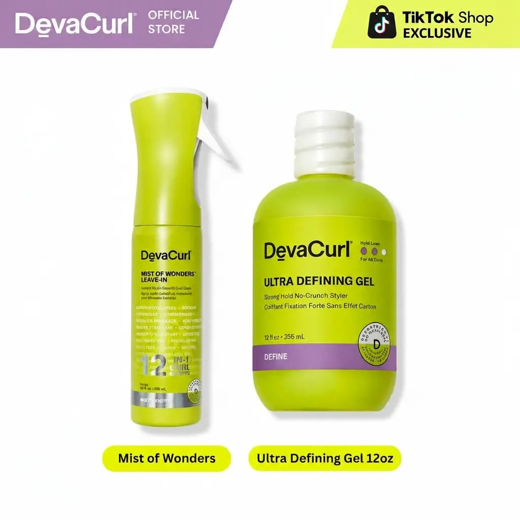 DevaCurl Mist of wonders & Ultra Defining Gel DevaCurl Mist of wonders & Ultra Defining Gel