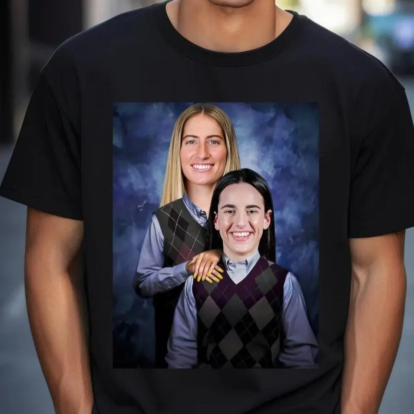 Caitlin Clark Kate Martin Step Sisters Vintage Shirt