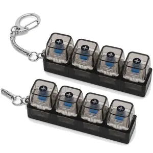 Keep Your Hands Busy!  | 4-Key Luminous Mechanical Switch Toy
