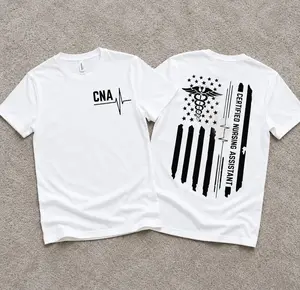 CNA Shirt Certified Nursing Assistant Tee Nurse Support Staff Graphic Shirt Medical Worker Gift Healthcare Appreciation Uniform Top