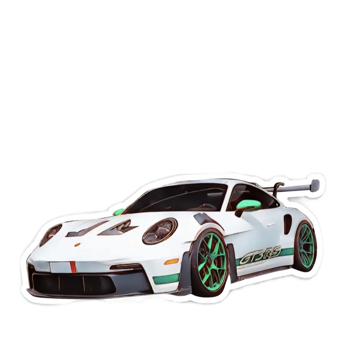 Porsche 992 GT3RS Sticker