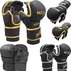 MRX Men’s Boxing Sparring Shooter Gloves Training MMA Kickboxing 7 OZ