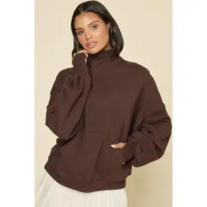 Ooey Gooey Half Zip Sweater
