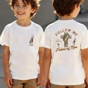 Fishing Toodler Kids Tee, Camouflage Fisher of Men Bodysuit Silhouette Pattern Southern Boy Tshirt / Country Boy Shirt / South shirt, Hunting Season Toddler Shirt, Ideal For Little Hunters