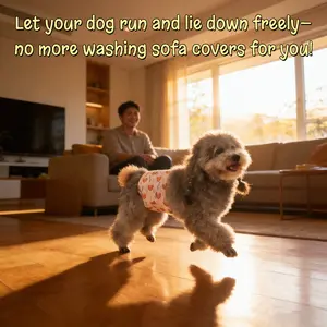 4pcs Doggie Diapers for Male Dogs, Washable, Leak-Proof, Breathable, XS-Xl Sizes, Ideal for Training, Senior Dogs, Travel, Easy Clean，stop peeing in house,Couch protection, Floor protection, Sofa saver#Stop dog marking，Potty training dog diapers