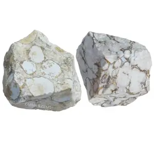 2 PCS 15 TO 25 MM FOSSIL JASPER ROUGH STONE