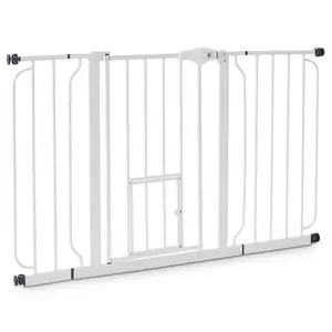 EveryYay In The Zone Steel Walk-Through Pet Gate