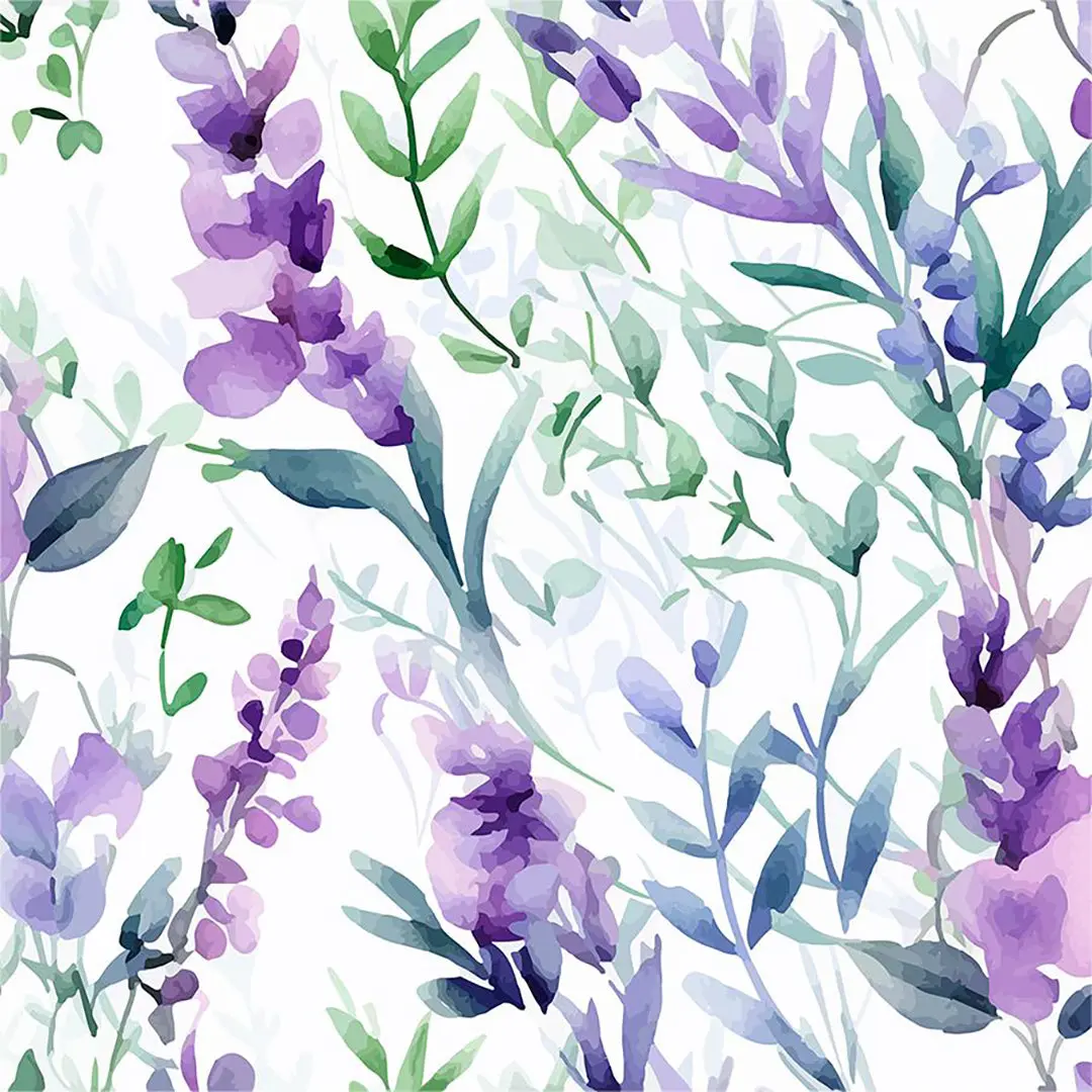 Lavender Vines – 100% Quilting Cotton Fabric by the Yard