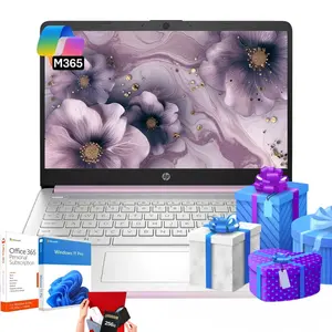 HP 14 inch Laptop for Students & Business •  Win 11 Pro • 8GB RAM • 128GB UFS • 250nits Anti-Glare Display • Intel 4-Core CPU • Copilot • Wi-Fi 6 • Bundle Accessory • Lavender