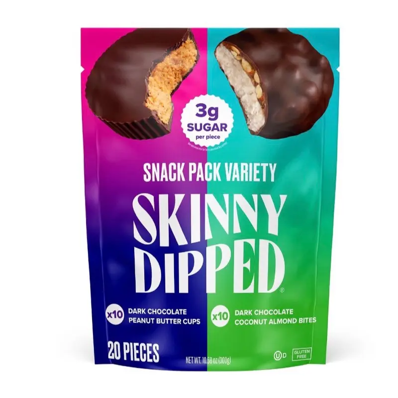 Skinny Dipped Variety Snack Pack, 20-Count