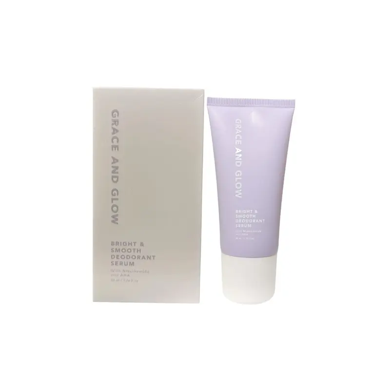 Grace and Glow Bright & Smooth Deodorant Serum with Niacinamide and AHA - 50ml | Luxurious Fragrance | Smooth Underarm Care