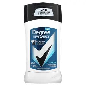 Degree UltraClear, Black + White, Antiperspirant Deodorant, Ocean Air, 2.7 oz (76 g)