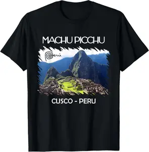100%cotton Peru shirt Machu Picchu Cusco Cuzco Llama Men Women Kids T-Shirt