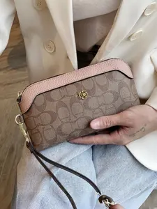Women's Fashion Handbag, Small Crossbody Bag, Long Phone Case, Versatile Clutch & Shoulder Bag, Classic Floral Design, Perfect Gift for Mom