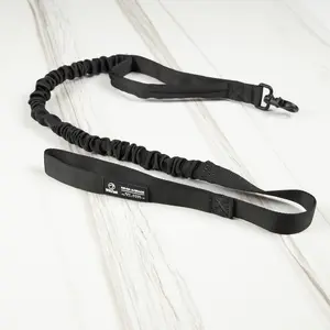Tactical Nylon Leash Black
