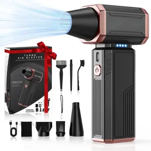 Duster 300000RPM,  Cordless Blower for Barber with Variable Speed, Electric Dust Blower for Keyboard, , PC, Hair Cut, Replaces Canned Air, Gifts for Men